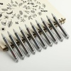image:imageMr Pen Christian Pen Set 10 Pack Faith Blossoms Black Ink  Bible Verse Pens Ballpoint PensBlack Background  Black Ink