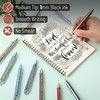 image:imageMr Pen Christian Pen Set 10 Pack Faith Blossoms Black Ink  Bible Verse Pens Ballpoint PensEarthen Hues  Black Ink