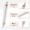image:imageMr Pen Christian Pen Set 10 Pack Faith Blossoms Black Ink  Bible Verse Pens Ballpoint PensFloral Black Ink