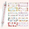 image:imageMr Pen Christian Pen Set 10 Pack Faith Blossoms Black Ink  Bible Verse Pens Ballpoint PensFloral Black Ink