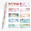 image:imageMr Pen Christian Pen Set 10 Pack Faith Blossoms Black Ink  Bible Verse Pens Ballpoint PensFloral Serenity  Black Ink