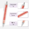 image:imageMr Pen Christian Pen Set 10 Pack Faith Blossoms Black Ink  Bible Verse Pens Ballpoint PensGradient Ombre  Black Ink