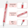 image:imageMr Pen Christian Pen Set 10 Pack Faith Blossoms Black Ink  Bible Verse Pens Ballpoint PensGradient Style  Black Ink