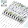 image:imageMr Pen Christian Pen Set 10 Pack Faith Blossoms Black Ink  Bible Verse Pens Ballpoint PensGreen Elegance  Black Ink