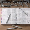 image:imageMr Pen Christian Pen Set 10 Pack Faith Blossoms Black Ink  Bible Verse Pens Ballpoint PensGreen Elegance  Black Ink