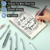 image:imageMr Pen Christian Pen Set 10 Pack Faith Blossoms Black Ink  Bible Verse Pens Ballpoint PensOpulent Blooms  Black Ink
