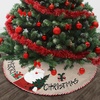 image:imageMr Pen Christmas Tree Skirt  48 Inch Knitted Xmas Tree SkirtBurlap