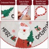 image:imageMr Pen Christmas Tree Skirt  48 Inch Knitted Xmas Tree SkirtBurlap