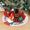 image:imageMr Pen Christmas Tree Skirt  48 Inch Knitted Xmas Tree SkirtBurlap
