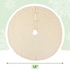 image:imageMr Pen Christmas Tree Skirt  48 Inch Knitted Xmas Tree SkirtKnitted 4