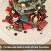 image:imageMr Pen Christmas Tree Skirt  48 Inch Knitted Xmas Tree SkirtKnitted 4