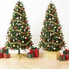 image:imageMr Pen Christmas Tree Skirt  48 Inch Knitted Xmas Tree SkirtSequin Gold