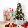 image:imageMr Pen Christmas Tree Skirt  48 Inch Knitted Xmas Tree SkirtSequin Silver