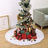 image:imageMr Pen Christmas Tree Skirt  48 Inch Knitted Xmas Tree SkirtWhite Gold
