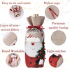 image:imageMr Pen Christmas Wine Bottle Bags 13 x 55 4 Pack  Burlap Wine Bottle Covers with Drawstring Reusable Holiday Gift Bags for Christmas Parties Host Gifts2
