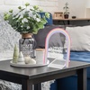 image:imageMr Pen Clear Acrylic Board with Stand 118 x 89 3 Markers  Rainbow Theme Clear Acrylic Dry Erase Board with Stand