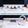 image:imageMr Pen Clear Acrylic Board with Stand 118 x 9 3 Markers  Rainbow Theme Clear Dry Erase Board for DeskRainbow Theme