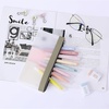 image:imageMr Pen Clear Pencil Pouch 850x425 3 Pack Durable TPU Material  Medium WaterResistant Pencil Bags with Smooth Zipper Multipurpose Clear Pouch for Stationery School OfficeNatural Glow