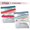 image:imageMr Pen Clear Pencil Pouch 850x425 3 Pack Durable TPU Material  Medium WaterResistant Pencil Bags with Smooth Zipper Multipurpose Clear Pouch for Stationery School OfficeDeep Sunshine