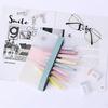 image:imageMr Pen Clear Pencil Pouch 850x425 3 Pack Durable TPU Material  Medium WaterResistant Pencil Bags with Smooth Zipper Multipurpose Clear Pouch for Stationery School OfficeEarthy