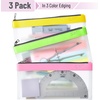 image:imageMr Pen Clear Pencil Pouch 850x425 3 Pack Durable TPU Material  Medium WaterResistant Pencil Bags with Smooth Zipper Multipurpose Clear Pouch for Stationery School OfficeCandy