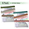 image:imageMr Pen Clear Pencil Pouch 850x425 3 Pack Durable TPU Material  Medium WaterResistant Pencil Bags with Smooth Zipper Multipurpose Clear Pouch for Stationery School OfficeNatural Glow