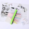 image:imageMr Pen Clear Pencil Pouch 850x425 3 Pack Durable TPU Material  Medium WaterResistant Pencil Bags with Smooth Zipper Multipurpose Clear Pouch for Stationery School OfficeCandy