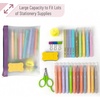 image:imageMr Pen Clear Pencil Pouch 9 x 688 3 Pack Durable TPU Material  Large WaterResistant Pencil Bags with Smooth Zipper Multipurpose Clear Pouch for Stationery School Office
