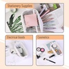 image:imageMr Pen Clear Pencil Pouch Large Capacity Makeup Pouch  Clear Pen Pencil Case Cosmetics Bag MultiPurpose for Travel School Teen Girls Transparent Stationary BagWhite