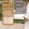 image:imageMr Pen Clipboard 115x17 Inches Horizontal Wooden Clipboard  Extra Large Clipboard Horizontal Clipboard Art Clipboard Drawing Board 11x17 Clipboard Lap Board Landscape ClipboardHorizontal  1 Pack