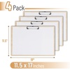 image:imageMr Pen Clipboard 115x17 Inches Horizontal Wooden Clipboard  Extra Large Clipboard Horizontal Clipboard Art Clipboard Drawing Board 11x17 Clipboard Lap Board Landscape ClipboardHorizontal  4 Pack