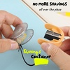 image:imageMr Pen Colorful Pencil Sharpeners with Lid 6 Pcs Cute Pencil Sharpeners  Pencil Sharpener for Kids Pencil Sharpeners for Students Manual Pencil Sharpener