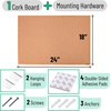 image:imageMr Pen Cork Board 18x24 Bulletin Board Board Pinboard  Cork Bulletin Board Cork Board for Wall Notice Board Bulletin Boards for Walls Framed Cork Board Push Pin BoardWood Framed