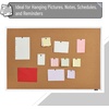 image:imageMr Pen Cork Board 18x24 Bulletin Board Board Pinboard  Cork Bulletin Board Cork Board for Wall Notice Board Bulletin Boards for Walls Framed Cork Board Push Pin BoardWhite Framed