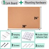 image:imageMr Pen Cork Board 18x24 Bulletin Board Board Pinboard  Cork Bulletin Board Cork Board for Wall Notice Board Bulletin Boards for Walls Framed Cork Board Push Pin BoardWood Framed