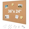 image:imageMr Pen Cork Board 18x24 Bulletin Board Board Pinboard  Cork Bulletin Board Cork Board for Wall Notice Board Bulletin Boards for Walls Framed Cork Board Push Pin BoardWood Framed