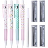 image:imageMr Pen Cute Mechanical Pencil Set with Lead Refills amp Erasers 4 Pack  07mm 4x Tubes HB Lead Refills 8x Eraser for School Supplies Note Taking Drawing Sketching Office