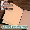 image:imageMr Pen Dividers for 3 Ring Binder 2 Sets 6 PackSet 12 pcs  Letter Size Binder Dividers with Tabs for Student Teacher Office Home OrganizersBoho