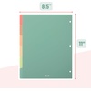 image:imageMr Pen Dividers for 3 Ring Binder 2 Sets 6 PackSet 12 pcs  Letter Size Binder Dividers with Tabs for Student Teacher Office Home OrganizersBoho