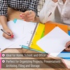 image:imageMr Pen Dividers for 3 Ring Binder 2 Sets 6 PackSet 12 pcs  Letter Size Binder Dividers with Tabs for Student Teacher Office Home OrganizersBright