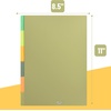 image:imageMr Pen Dividers for 3 Ring Binder 2 Sets 6 PackSet 12 pcs  Letter Size Binder Dividers with Tabs for Student Teacher Office Home OrganizersForest
