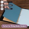 image:imageMr Pen Dividers for 3 Ring Binder 2 Sets 6 PackSet 12 pcs  Letter Size Binder Dividers with Tabs for Student Teacher Office Home OrganizersRetro