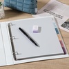 image:imageMr Pen Dividers for 3 Ring Binder 2 Sets 6 PackSet 12 pcs  Letter Size Binder Dividers with Tabs for Student Teacher Office Home OrganizersRetro