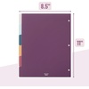 image:imageMr Pen Dividers for 3 Ring Binder 2 Sets 6 PackSet 12 pcs  Letter Size Binder Dividers with Tabs for Student Teacher Office Home OrganizersRetro
