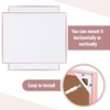 image:imageMr Pen Dry Erase Board 14 x 11 with a Black Dry Erase Marker  Aluminum Frame Gold Magnetic Small Mini White Board for Students Fridge Wall Locker Includes Double Sided TapesRose Gold