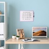 image:imageMr Pen Dry Erase Board 14 x 11 with a Black Dry Erase Marker  Green Frame Small Mini White Board for Students Fridge Wall Locker Includes Double Sided TapesPurple