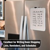 image:imageMr Pen Dry Erase Board 14 x 11 with a Black Dry Erase Marker  Green Frame Small Mini White Board for Students Fridge Wall Locker Includes Double Sided TapesWhite