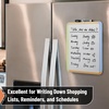 image:imageMr Pen Dry Erase Board 14 x 11 with a Black Dry Erase Marker  Green Frame Small Mini White Board for Students Fridge Wall Locker Includes Double Sided TapesCitrus
