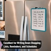 image:imageMr Pen Dry Erase Board 14 x 11 with a Black Dry Erase Marker  Green Frame Small Mini White Board for Students Fridge Wall Locker Includes Double Sided TapesGreen