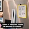 image:imageMr Pen Dry Erase Board 14 x 11 with a Black Dry Erase Marker  Green Frame Small Mini White Board for Students Fridge Wall Locker Includes Double Sided TapesYellow
